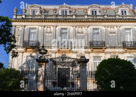 Casa Gemelas chiamò le case gemelle sul Paseo de Montejo, Merida, Messico Foto Stock