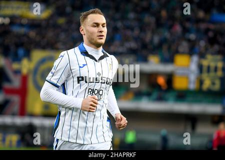 Verona, Italia. 12th Dic 2021. Atalanta's Teun Koopmeiners ritratto durante Hellas Verona FC vs Atalanta BC, campionato italiano di calcio A partita a Verona, Italia, Dicembre 12 2021 Credit: Independent Photo Agency/Alamy Live News Foto Stock