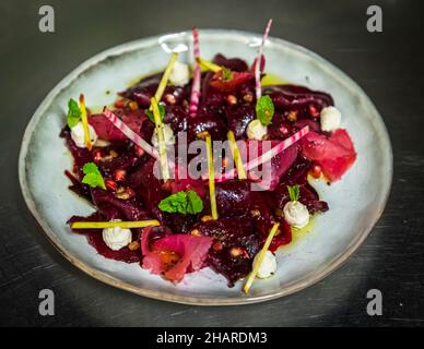 Ristorante Hestia a Bormes-les-Mimosas, Francia Foto Stock