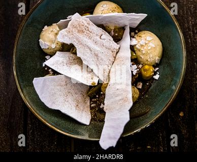 Ristorante Hestia a Bormes-les-Mimosas, Francia Foto Stock