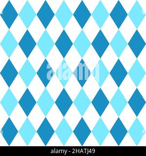Sfondo senza cuciture con motivo Argyle. Vettore. Illustrazione Vettoriale