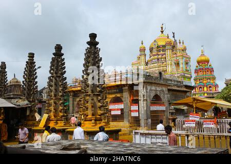 shri khandoba tempio Jejuri. Foto Stock