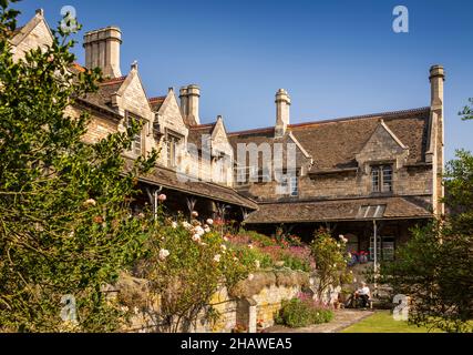 Regno Unito, Inghilterra, Lincolnshire Stamford, Broad Street, l’ospedale di Browne Foto Stock