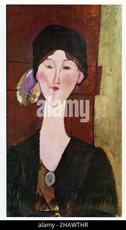 AMEDEO MODIGLIANI. Ritratto di Beatrice Hastings Foto stock Alamy