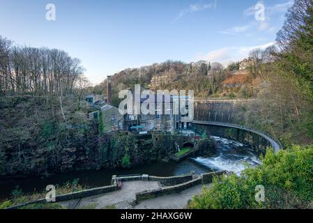 Torr vale Mill a New Mills Foto Stock