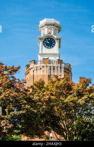 Torre dell'Orologio, East 2nd Street, Roma, Georgia Foto Stock