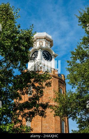 Torre dell'Orologio, East 2nd Street, Roma, Georgia Foto Stock