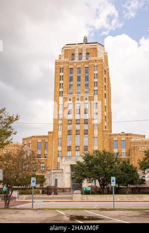 Beaumont, Texas, USA - 19 settembre 2021: Il tribunale della contea di Jefferson Foto Stock