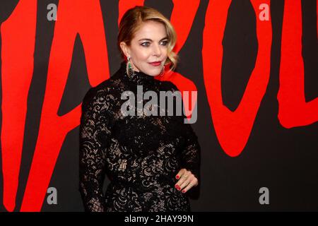 Milano, Italia. 15th Dic 2021. Claudia Gerini durante Premiere del film Diabolik, News in Milano, Italia, 15 dicembre 2021 Credit: Independent Photo Agency/Alamy Live News Foto Stock