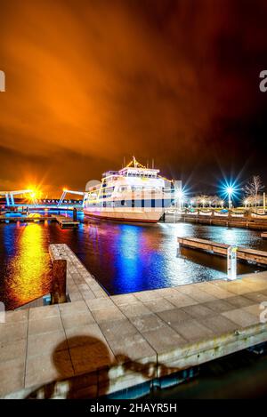 Nave da crociera Goodtime III a Cleveland, Ohio Foto Stock