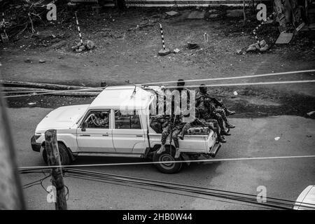 Guerra in Etiopia, rifugiato da Tigray, Africa Foto Stock