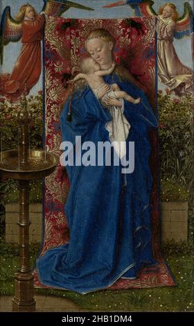 Madonna alla Fontana, Jan van Eyck, 1439, pittura, 1439, Arte belga Foto Stock