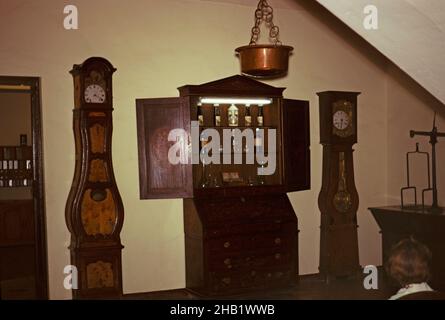 Parfumerie Fragonard, showroom interno della fabbrica storica, Grasse, Francia 1974 Foto Stock