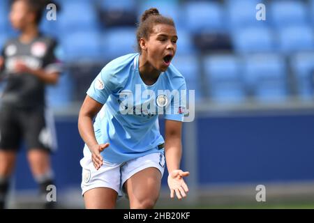 Nikita Parris di Manchester City Foto Stock