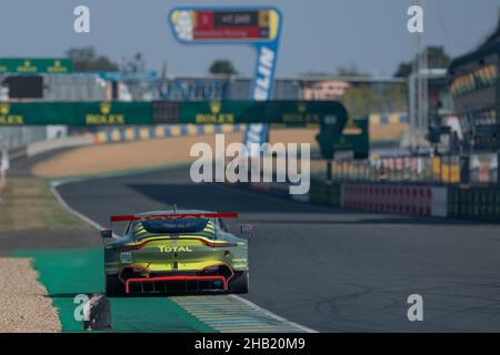 #97, ASTON MARTIN RACING - GBR, ASTON MARTIN VANTAGE AMR, Maxime MARTIN, Alex LYNN, Harry TINCKNELL 2020 FIA World Endurance Championship Season 8 Rou Foto Stock