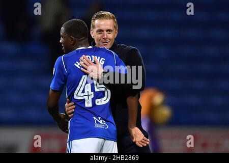 Gary Monk, direttore della città di Birmingham, e Wes Harding di Birmingham Foto Stock