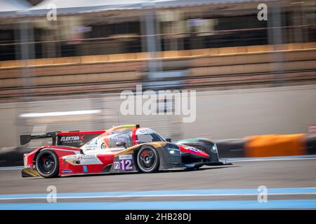 12, RACING EXPERIENCE, LUX, Duqueine M30 - D08 - Nissan, David Hauser (LUX), Gary Hauser (LUX), Tom Cloet (BEL) 2021 European le Mans Series, le Caste Foto Stock