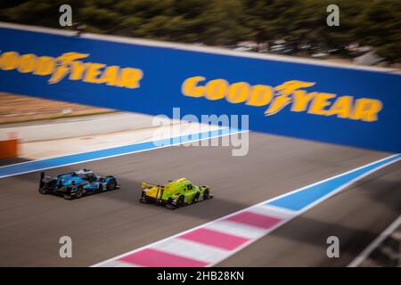 17, IDEC SPORT, fra, Oreca 07 - Gibson, Dwight Merriman (USA), Kyle Tilley (GBR), Gabriel Aubry (fra) 2021 European le Mans Series, le Castellet, Fran Foto Stock