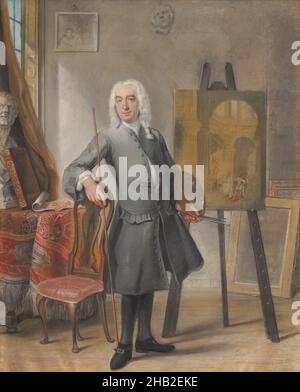 Autoritratto, Cornelis Troost, 1745 Foto Stock