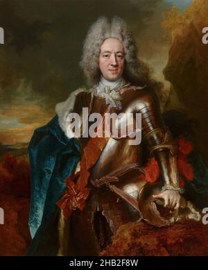 Ritratto di Willem Hyacinth 1666-1743, Nicolas de Largillière Foto Stock