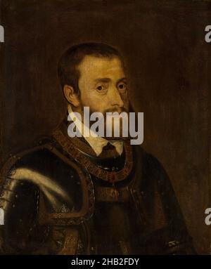 Ritratto dell'imperatore Carlo V 1500-1558 Foto Stock