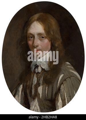 Ritratto di Caspar van Kinschot 1622-1649, Gerard ter Borch, c.. 1646 - 1647 Foto Stock