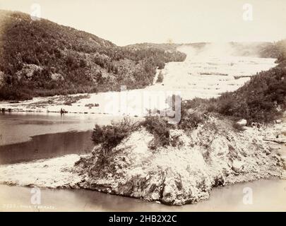 Pink Terrace, studio Burton Brothers, studio fotografico, 1880s, Dunedin, fotografia Foto Stock