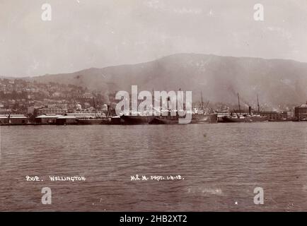 Wellington, Muir & Moodie studio, studio fotografico, 1912, Dunedin, fotografia Foto Stock