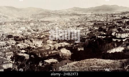 Wellington, Muir & Moodie studio, studio fotografico, 1905, Dunedin, fotografia Foto Stock