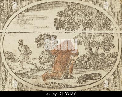 Incisione in legno, Thomas Bewick, artista, Inghilterra, incisione in legno Foto Stock