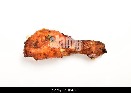 Tangri Kebab isolato su sfondo bianco Foto Stock