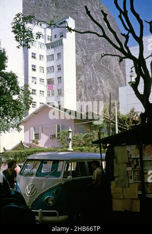 VW Caravelle, Copacabana, Rio de Janeiro, Brasile, Sud America 1962 Foto Stock