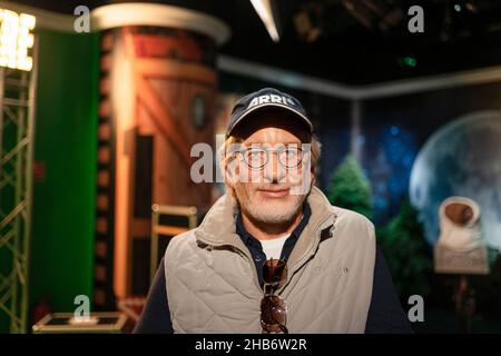 Steven Spielberg ritratto in cera al Madame Tussauds di Istanbul. Steven Spielberg è un regista, produttore e sceneggiatore americano. Foto Stock