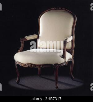 LOUIS XV POLTRONA BOULARD Foto Stock