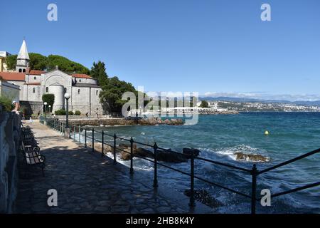 Opatija, Croazia, Balcani, Europa Foto Stock