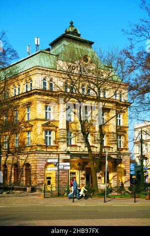 Polonia, Cracovia, Saxon hotel. Foto Stock