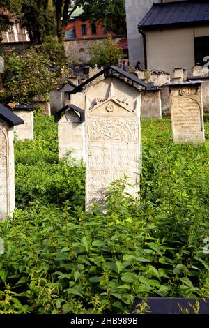 Polonia, Cracovia, Kazimierz, ebrei censura. Foto Stock