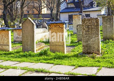 Polonia, Cracovia, Kazimierz, ebrei censura. Foto Stock