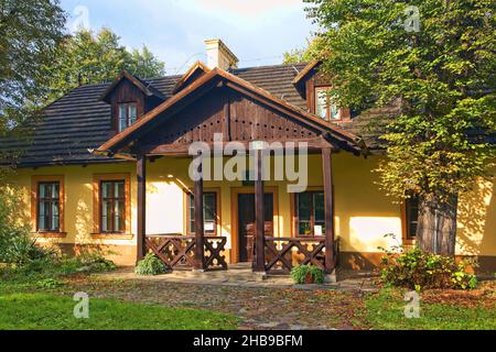 Polonia, Cracovia, Krzeslawice, casa padronale Matejko. Foto Stock