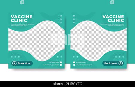 Volantino o social media post modello di vendita moda tema Illustrazione Vettoriale