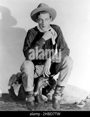 GARY COOPER nel TEXAN (1930), diretto DA JOHN CROMWELL. Credito: FOTO / Album DI PARAMOUNT Foto Stock