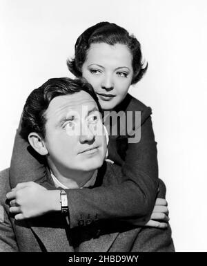 SPENCER TRACY e SYLVIA SIDNEY in FURY (1936), regia di FRITZ LANG. Credito: M.G.M. / Album Foto Stock