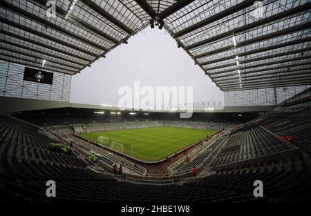 ST JAMES PARK, NEWCASTLE UNITED FC V MANCHESTER CITY FC, 2021 Foto Stock