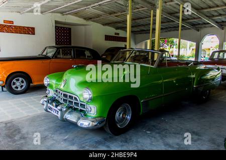 Auto World Vintage Car Museum Foto Stock