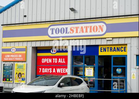 Aylesbury, Buckinghamshire, Regno Unito. 11th Ottobre 2021. Una mattinata tranquilla in un deposito della stazione degli attrezzi ad Aylesbury. Credit: Maureen McLean/Alamy Foto Stock