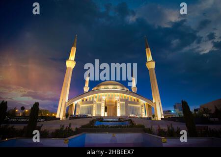 Gece fotoğrafları. Uzun pozlama. gökyüzü kareleri Foto Stock