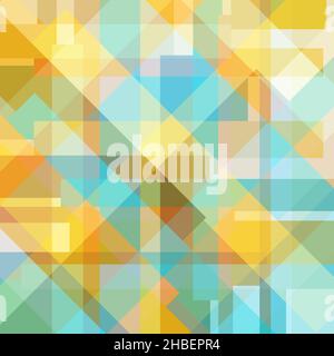 Sfondo vettoriale geometrico astratto multicolore Illustrazione Vettoriale