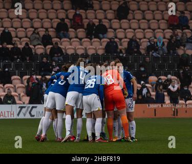 Edgware, Regno Unito. 19th Dic 2021. The Hive London, Edgware, Englan Women's Super League gioco tra Tottenham Hotspur v Everton al Hive in Edgware Daniela Torres/SPP Credit: SPP Sport Press Photo. /Alamy Live News Foto Stock