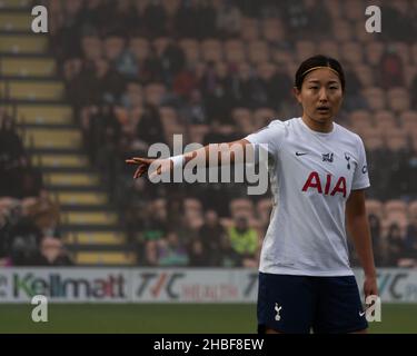 Edgware, Regno Unito. 19th Dic 2021. The Hive London, Edgware, Englan Women's Super League gioco tra Tottenham Hotspur v Everton al Hive in Edgware Daniela Torres/SPP Credit: SPP Sport Press Photo. /Alamy Live News Foto Stock