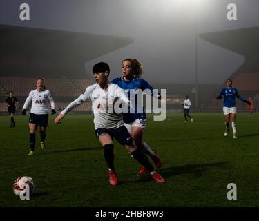 Edgware, Regno Unito. 19th Dic 2021. The Hive London, Edgware, Englan Women's Super League gioco tra Tottenham Hotspur v Everton al Hive in Edgware Daniela Torres/SPP Credit: SPP Sport Press Photo. /Alamy Live News Foto Stock